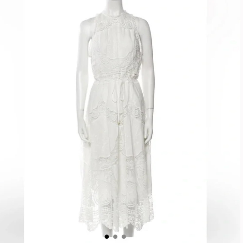 Zimmermann Lace Pattern Evening Gown (Size Small)